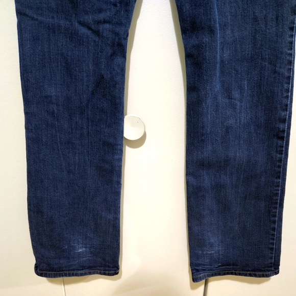 Mossimo Curvy Bootcut denim jeans. Dark blue. Size 8 regular. - Picture 5 of 10